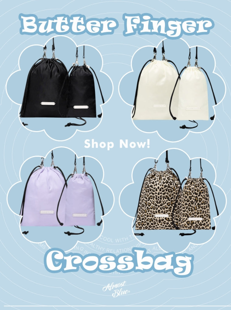 オルモストブルー(Almost Blue)  BUTTER FINGER CROSSBAG