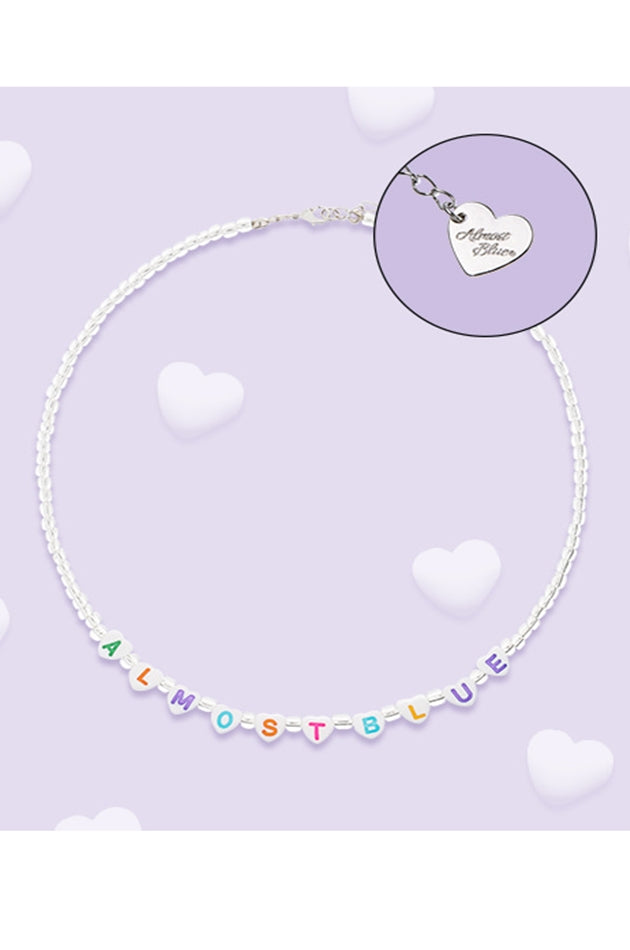 オルモストブルー(Almost Blue)  HEART BUBBLE NECKLACE