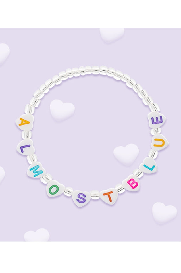 オルモストブルー(Almost Blue)  HEART BUBBLE BRACELET