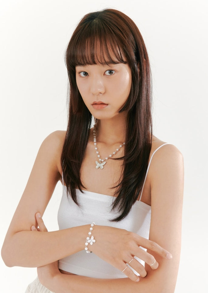 オルモストブルー(Almost Blue)  BLOOMING NECKLACE