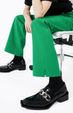 イーエスシースタジオ(ESC STUDIO)  Stud slacks (green)