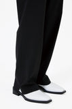 イーエスシースタジオ(ESC STUDIO) Stud slacks (black)