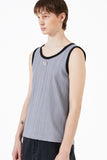 イーエスシースタジオ(ESC STUDIO) Pleats sleeveless (grey)