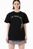 イーエスシースタジオ(ESC STUDIO)   Lettering short sleeves (black)