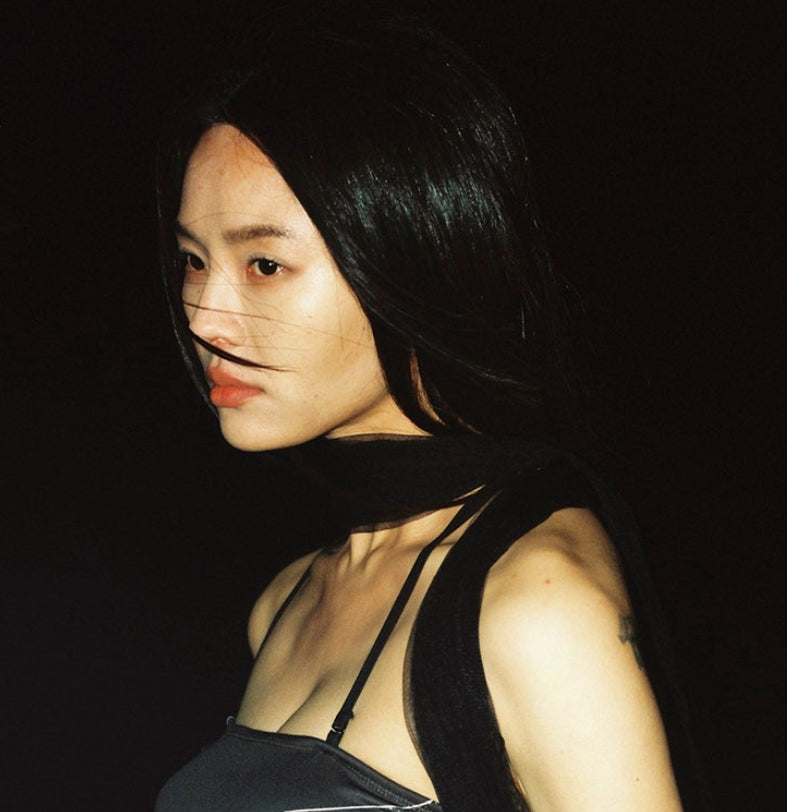 nache(ナチェ) CREASE CHIFFON SCARF