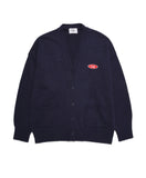 デイライフ(Daylife)  DAYLIFE SMALL LOGO CARDGAN (NAVY)