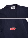デイライフ(Daylife)  DAYLIFE SMALL LOGO CARDGAN (NAVY)