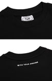 デイライフ(Daylife)  DAYLIFE STAY YOUTH CROP T-SHIRTS (BLACK)