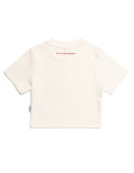 デイライフ(Daylife)  DAYLIFE STAY YOUTH CROP T-SHIRTS (WHITE)