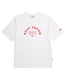 デイライフ(Daylife)  DAYLIFE STAY YOUTH T-SHIRTS (WHITE)