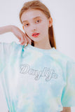 デイライフ(Daylife)  DAYLIFE TIEDYE T-SHIRTS (MINT)