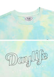 デイライフ(Daylife)  DAYLIFE TIEDYE T-SHIRTS (MINT)