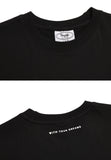 デイライフ(Daylife)  DAYLIFE SIGNATURE LOGO T-SHIRTS (BLACK)