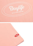 デイライフ(Daylife)  DAYLIFE SIGNATURE LOGO T-SHIRTS (PINK)