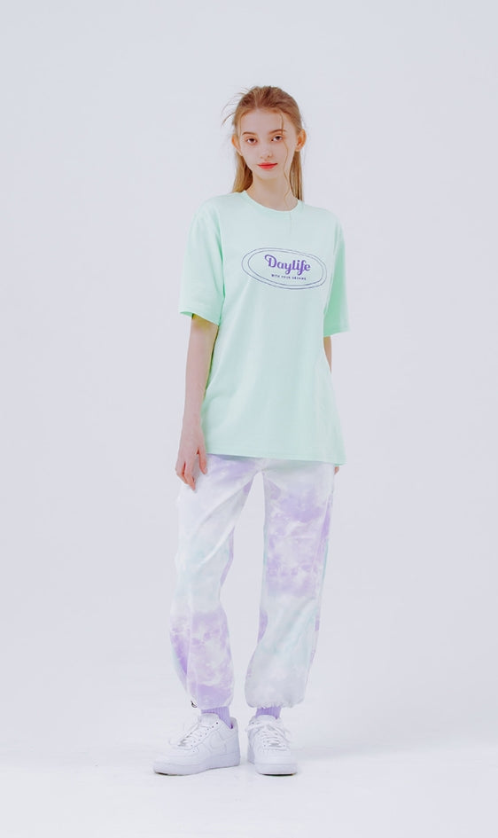 デイライフ(Daylife)  DAYLIFE SIGNATURE LOGO T-SHIRTS (MINT)