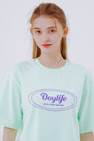 デイライフ(Daylife)  DAYLIFE SIGNATURE LOGO T-SHIRTS (MINT)