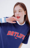 デイライフ(Daylife)  DAYLIFE ARCH LOGO T-SHIRTS (NAVY)