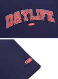 デイライフ(Daylife)  DAYLIFE ARCH LOGO T-SHIRTS (NAVY)