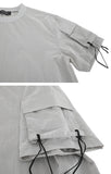 ランベルシオ(LANG VERSIO) 306 Nylon Metal Short Sleeve Tee GY