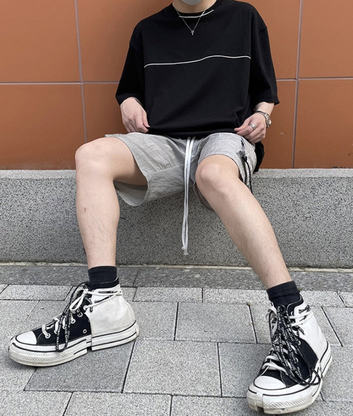 ランベルシオ(LANG VERSIO) 308 Piping Short-Sleeved T-Shirt