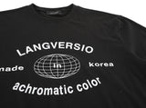 ランベルシオ(LANG VERSIO) 311 Logo Short-sleeved T-shirt VER.1