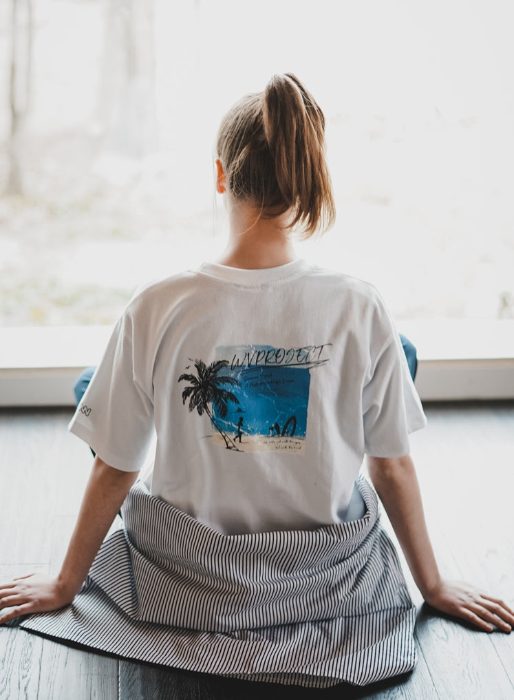 ダブルユーブイプロジェクト(WV PROJECT) SUMMER DAYS SHORT SLEEVE (WHITE) MJST7499