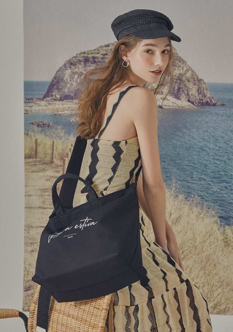 BBYB(ビービーワイビー) POST Canvas 2way Bag (L) Black