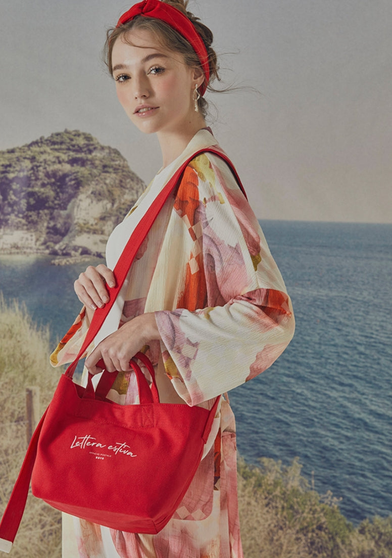 BBYB(ビービーワイビー) POST Canvas 2way Bag (M) Red