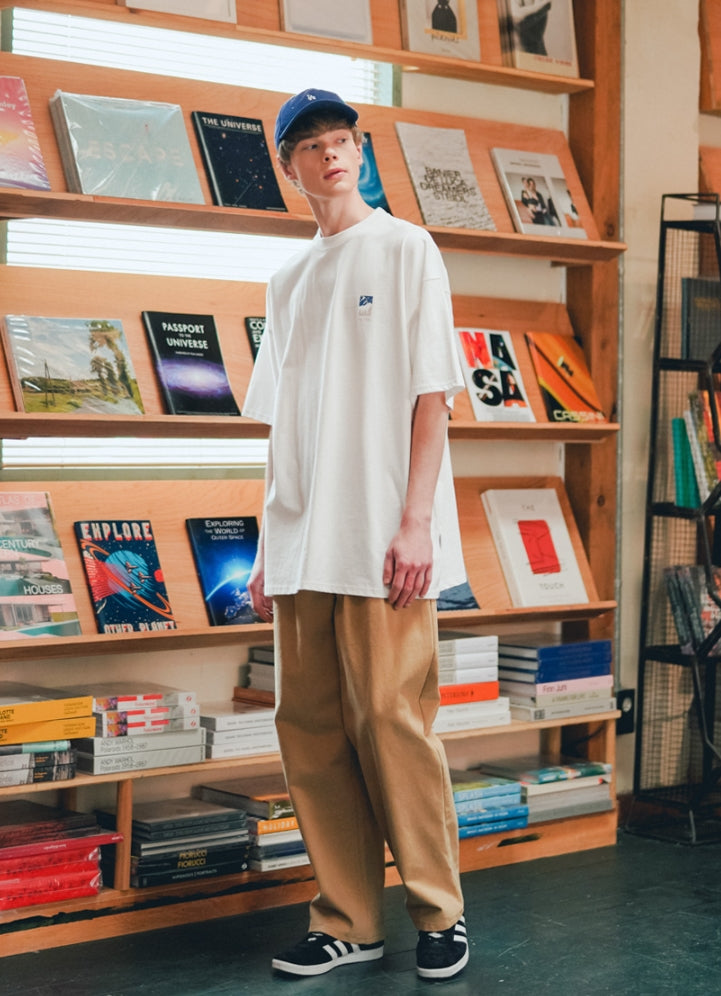 ティーダブリューエヌ(TWN) FALLING STAR SHORT SLEEVE WHITE SHST3378