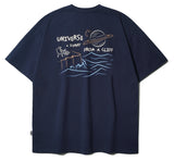 ティーダブリューエヌ(TWN) UCLIFF SHORT SLEEVE NAVY HHST3392