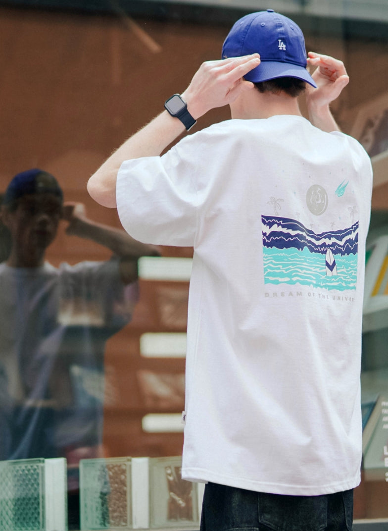 ティーダブリューエヌ(TWN) FLOW SHORT SLEEVE WHITE EYST3377