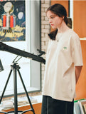 ティーダブリューエヌ(TWN) FLOW SHORT SLEEVE IVORY EYST3377