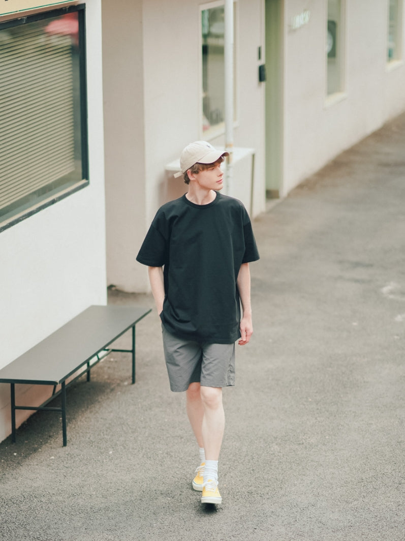 ティーダブリューエヌ(TWN) LIGHTLY WEIGHT SHORT SLEEVE BLACK SHST3364