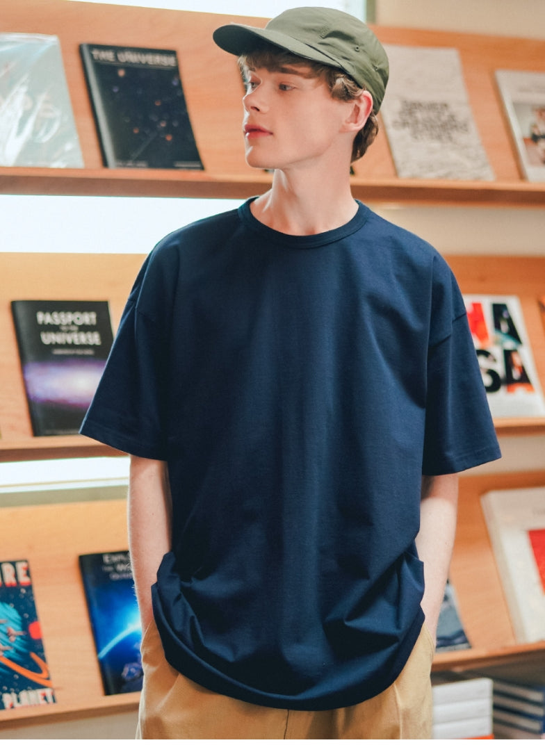 ティーダブリューエヌ(TWN) LIGHTLY WEIGHT SHORT SLEEVE NAVY SHST3364