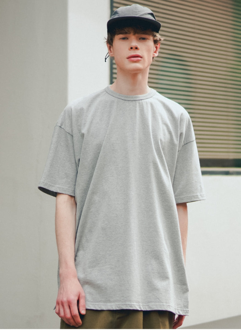 ティーダブリューエヌ(TWN) LIGHTLY WEIGHT SHORT SLEEVE GREY SHST3364
