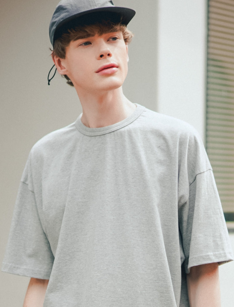 ティーダブリューエヌ(TWN) LIGHTLY WEIGHT SHORT SLEEVE GREY SHST3364