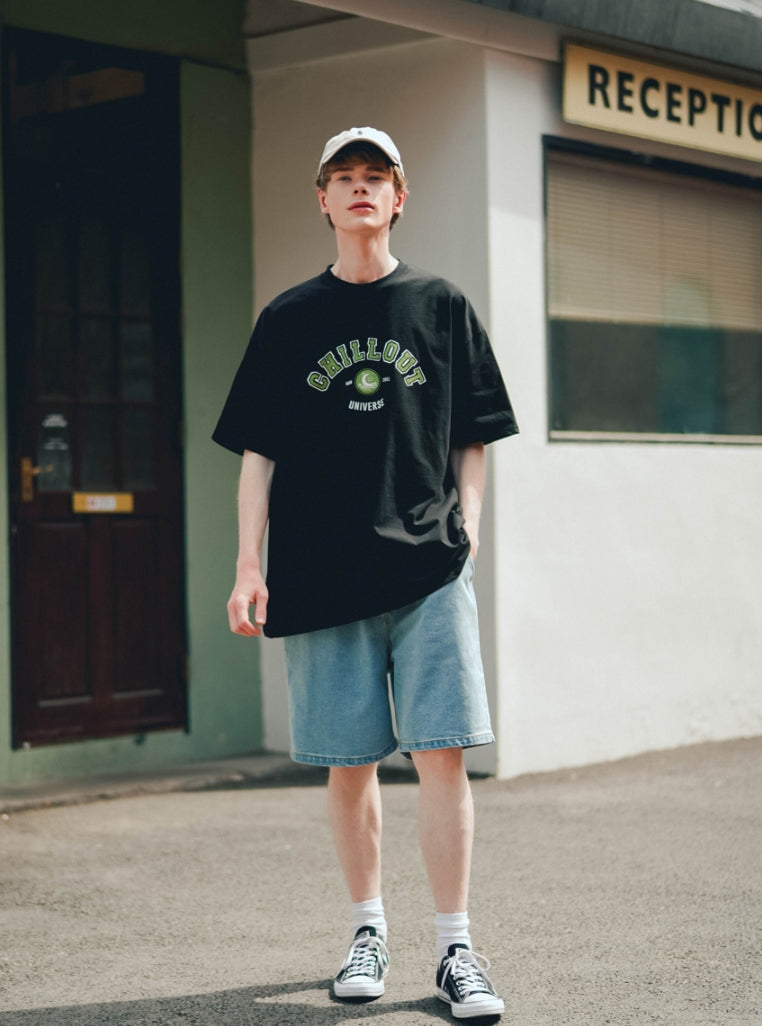 ティーダブリューエヌ(TWN) CHILLING SHORT SLLEVE BLACK EYST3386