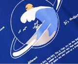 ティーダブリューエヌ(TWN) PLANET SURF SHORT SLEEVE BLUE SHST3380