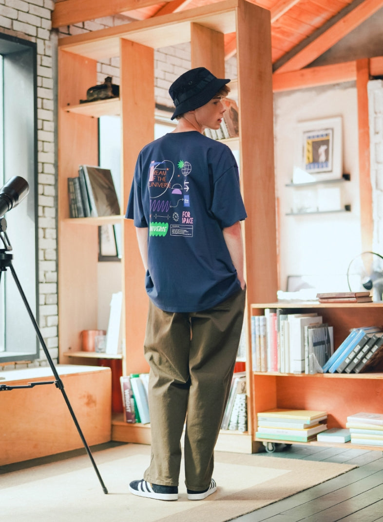ティーダブリューエヌ(TWN) POST SHORT SLEEVE NAVY JEST3389