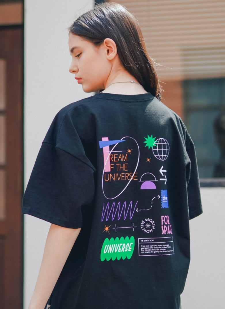 ティーダブリューエヌ(TWN) POST SHORT SLEEVE BLACK JEST3389