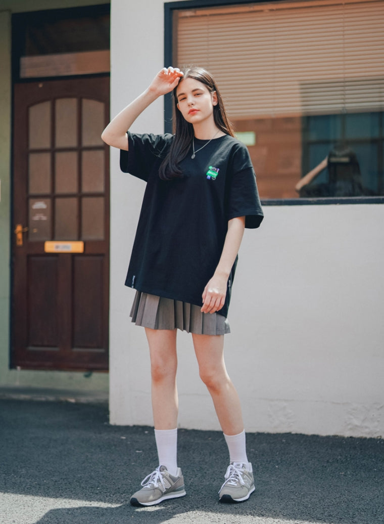 ティーダブリューエヌ(TWN) POST SHORT SLEEVE BLACK JEST3389