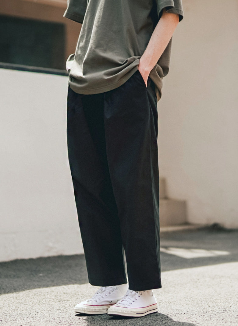 ティーダブリューエヌ(TWN) USEFUL BANDING PANTS BLACK HHLP3371