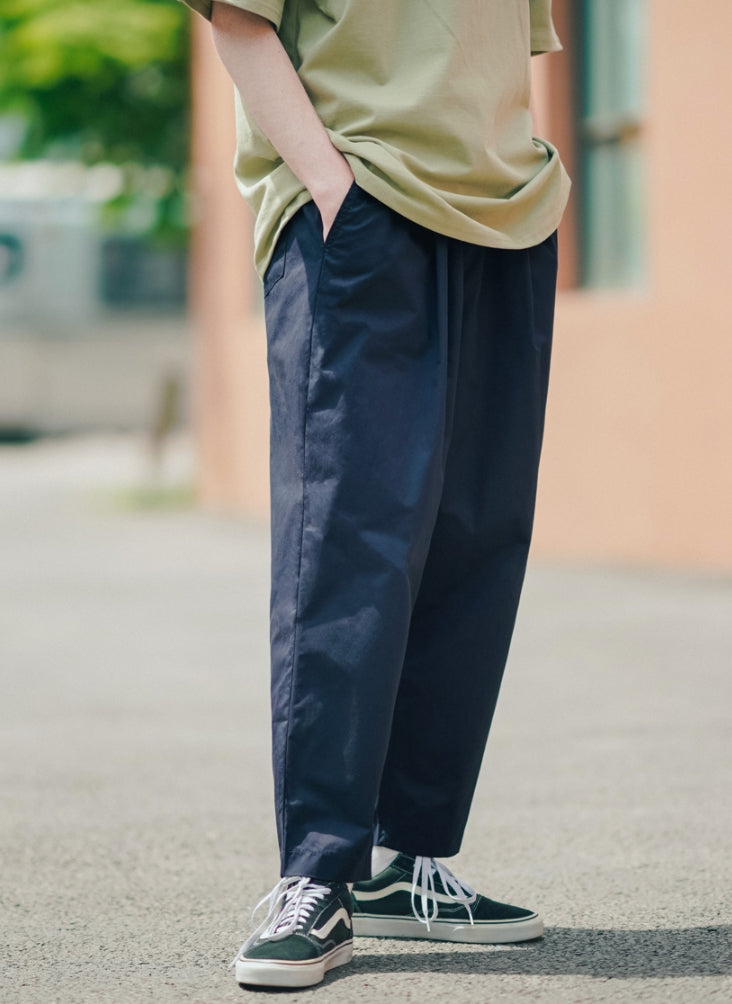 ティーダブリューエヌ(TWN) USEFUL BANDING PANTS NAVY HHLP3371