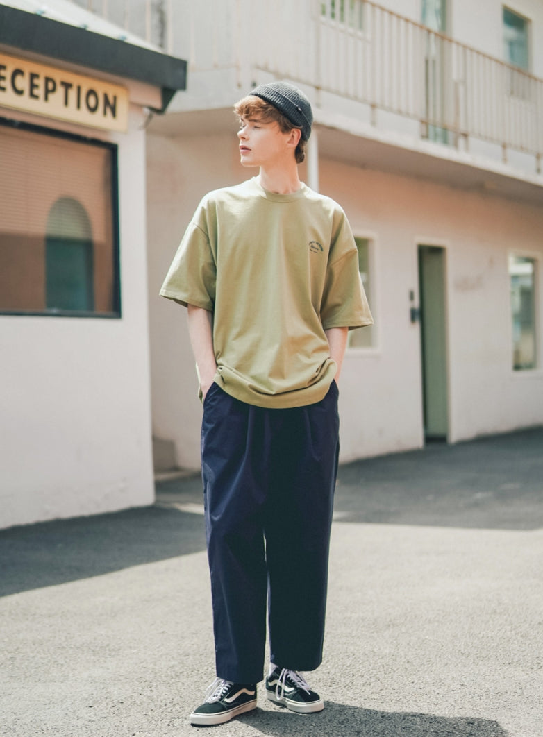 ティーダブリューエヌ(TWN) USEFUL BANDING PANTS NAVY HHLP3371