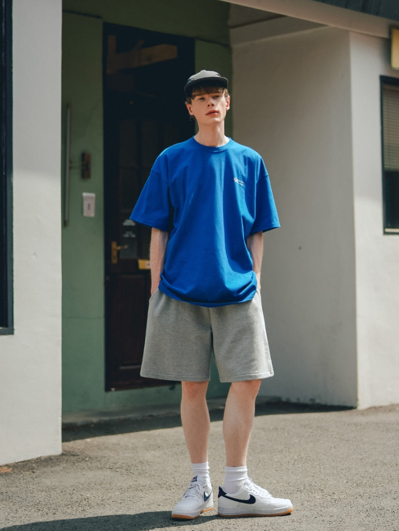 ティーダブリューエヌ(TWN) BASIC RELAX SHORT PANTS GREY SHSP3390