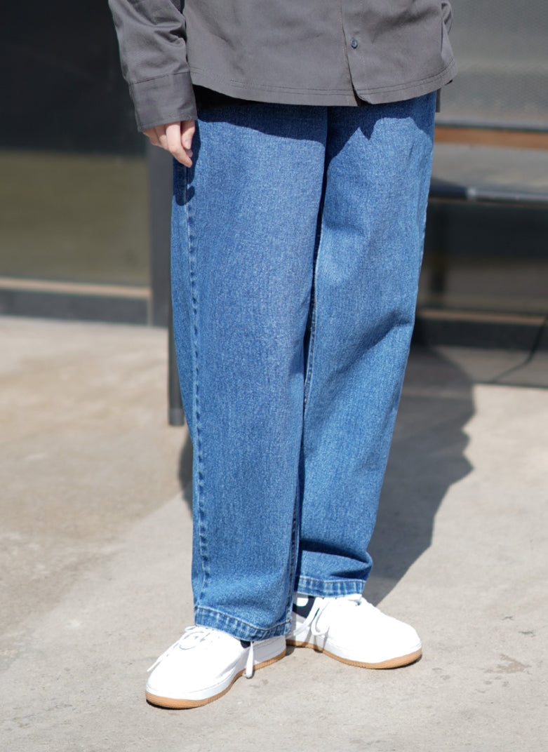 パーステップ(PERSTEP)  NAVE BANDING DENIM PANTS DELP4412