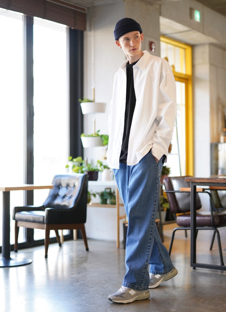 パーステップ(PERSTEP)  NAVE BANDING DENIM PANTS DELP4412