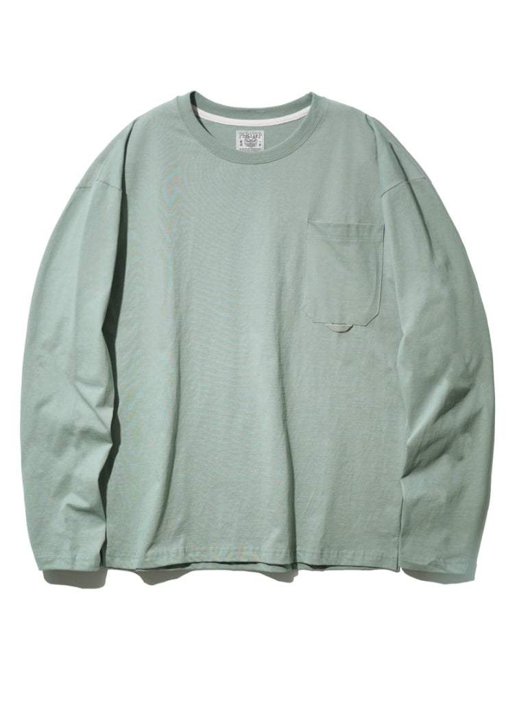 パーステップ(PERSTEP) PRIMITIVE LONG-SLEEVE GREEN SMLT4312