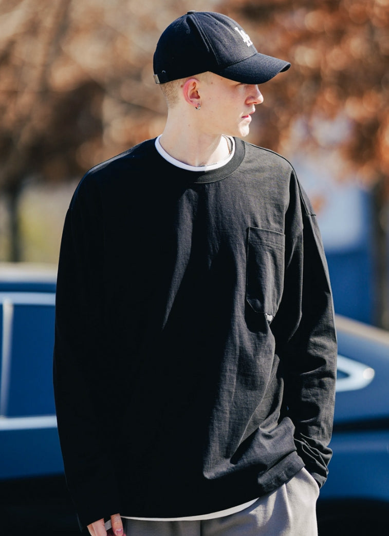 パーステップ(PERSTEP) PRIMITIVE LONG-SLEEVE BLACK SMLT4312