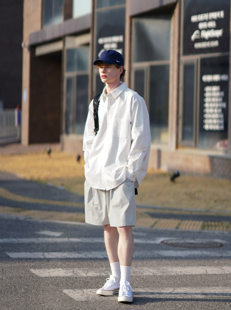 パーステップ(PERSTEP) FLOUNDER SHORT PANTS STONE BEIGE SMSP4415